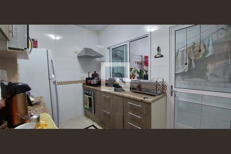 Cozinha de casa à venda com 3 quartos, 153m² em Vila Humaita, Santo André