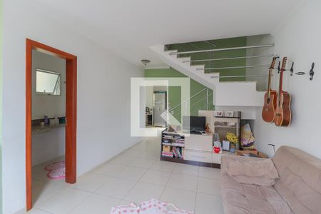 Sala de casa de condomínio à venda com 3 quartos, 160m² em Medeiros, Jundiaí