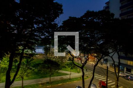 Vista da sala de apartamento à venda com 3 quartos, 132m² em Centro, Santo André