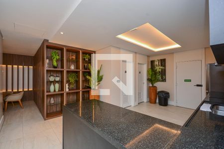 Apartamento para alugar com 43m², 2 quartos e 1 vagaÁrea comum - Salão de festas