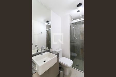 Studio para alugar com 25m², 1 quarto e sem vaga Studio para alugar com 25m², 1 quarto e sem vagaBanheiro