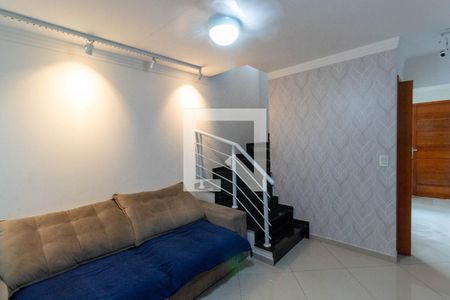 Sala de casa de condomínio à venda com 2 quartos, 58m² em Vila Paranagua, São Paulo