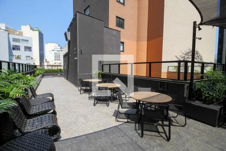 Studio à venda com 34m², 1 quarto e sem vagaÁrea comum - Roofpop