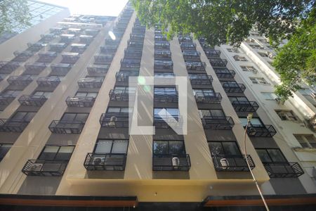 Studio à venda com 34m², 1 quarto e sem vagaFachada do Prédio