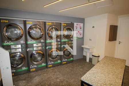 Studio à venda com 34m², 1 quarto e sem vagaLavanderia