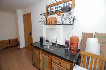 Studio à venda com 34m², 1 quarto e sem vagaCozinha