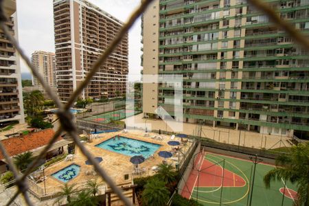 Vista da Sala de apartamento à venda com 2 quartos, 80m² em Barra da Tijuca, Rio de Janeiro