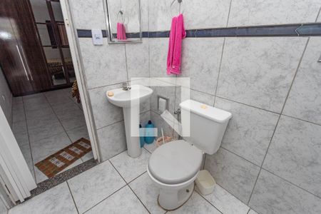 Banheiro da suíte 1 de casa à venda com 2 quartos, 85m² em Conceição, Diadema