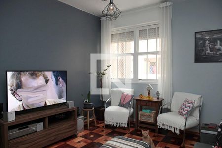 Sala de Estar de apartamento à venda com 3 quartos, 116m² em Petrópolis, Porto Alegre