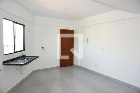 Sala/Cozinha de apartamento à venda com 2 quartos, 34m² em Vila Gea, São Paulo