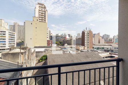 Varanda de kitnet/studio à venda com 1 quarto, 33m² em Centro Histórico de São Paulo, São Paulo