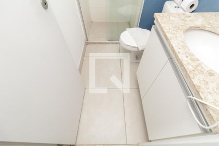 Banheiro de kitnet/studio à venda com 1 quarto, 33m² em Centro Histórico de São Paulo, São Paulo