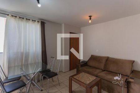 Sala de apartamento para alugar com 2 quartos, 44m² em Santa Cruz, Belo Horizonte