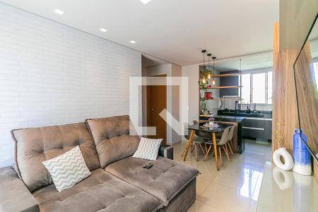 Sala de apartamento para alugar com 2 quartos, 68m² em Manacás, Belo Horizonte