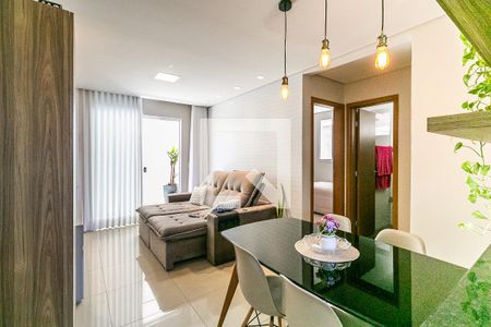 Sala de apartamento para alugar com 2 quartos, 68m² em Manacás, Belo Horizonte