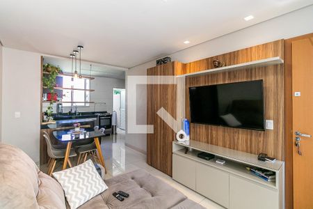 Sala de apartamento para alugar com 2 quartos, 68m² em Manacás, Belo Horizonte