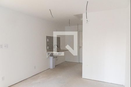 Studio à venda com 25m², 1 quarto e sem vagaSala/quarto/cozinha