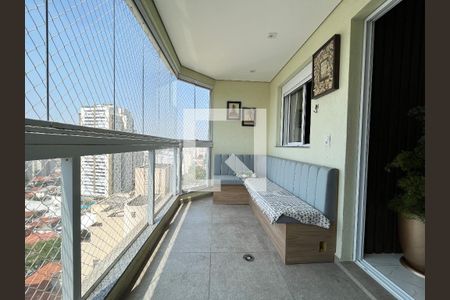 Varanda de apartamento à venda com 3 quartos, 94m² em Saúde, São Paulo