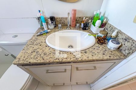 Banheiro da Suíte 2 de apartamento para alugar com 3 quartos, 91m² em Vila Lusitânia, São Bernardo do Campo