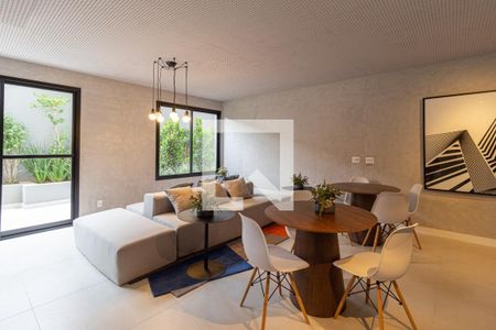 Apartamento à venda com 37m², 1 quarto e 1 vaga Apartamento à venda com 37m², 1 quarto e 1 vagaÁrea comum - Salão de festas