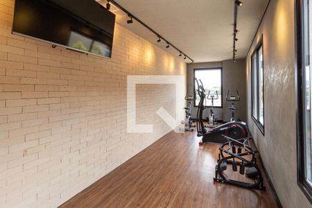 Apartamento à venda com 37m², 1 quarto e 1 vaga Apartamento à venda com 37m², 1 quarto e 1 vagaÁrea comum - Academia