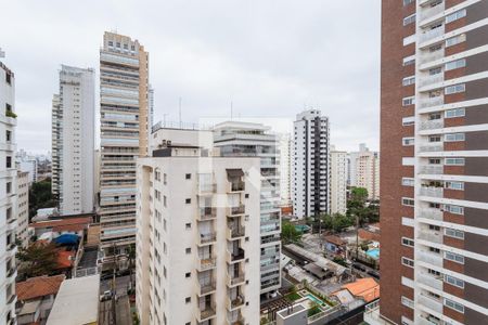 Vista Sala de apartamento para alugar com 3 quartos, 101m² em Indianópolis, São Paulo