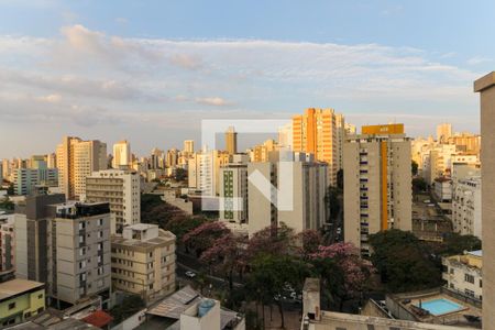 Vista  de apartamento à venda com 3 quartos, 110m² em Coracao de Jesus, Belo Horizonte