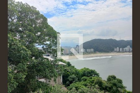 Vista da Sala de apartamento para alugar com 1 quarto, 45m² em Ilha Porchat, São Vicente