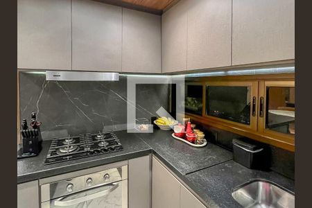 Cozinha de apartamento à venda com 2 quartos, 75m² em Mangabeiras, Belo Horizonte