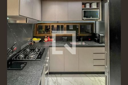Cozinha de apartamento à venda com 2 quartos, 75m² em Mangabeiras, Belo Horizonte