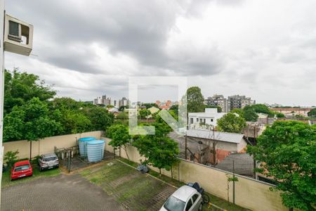 Vista da Sala de apartamento à venda com 3 quartos, 61m² em Cristal, Porto Alegre