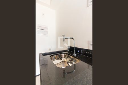 Studio - Cozinha - Detalhe Pia de kitnet/studio à venda com 1 quarto, 24m² em Bela Vista, São Paulo