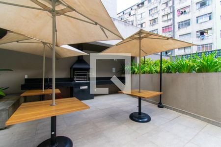 Studio à venda com 24m², 1 quarto e sem vagaÁrea comum - Churrasqueira