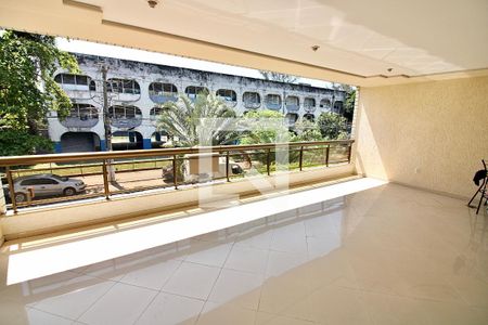 Varanda da Sala de apartamento à venda com 3 quartos, 121m² em Recreio dos Bandeirantes, Rio de Janeiro