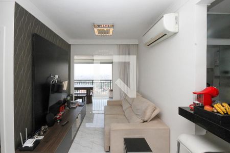 Sala de apartamento para alugar com 2 quartos, 65m² em Jardim Piqueroby, São Paulo