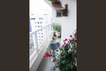 Varanda Sala - Sala de Jantar de apartamento à venda com 3 quartos, 120m² em Vila Bastos, Santo André