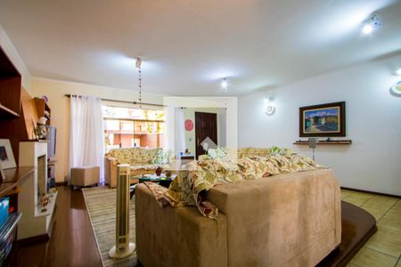 Sala de tv de casa à venda com 3 quartos, 330m² em Jd Bela Vista, Santo André
