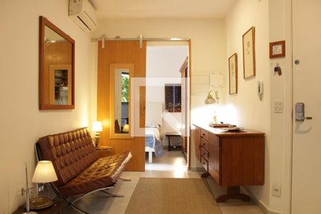 Sala de apartamento à venda com 1 quarto, 47m² em Pinheiros, São Paulo