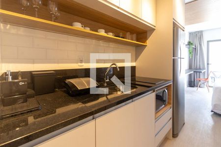 Studio para alugar com 30m², 1 quarto e 1 vaga Studio para alugar com 30m², 1 quarto e 1 vagaCozinha