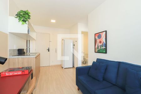 Sala de apartamento para alugar com 1 quarto, 40m² em Liberdade, São Paulo