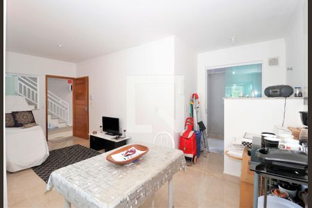 Sala e cozinha de casa de condomínio à venda com 2 quartos, 67m² em Jardim São Paulo(zona Norte), São Paulo