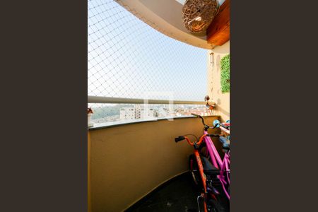 Varanda da Sala de apartamento para alugar com 2 quartos, 67m² em Vila Augusta, Guarulhos