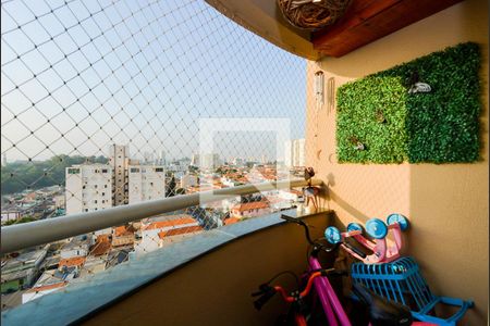 Varanda da Sala de apartamento para alugar com 2 quartos, 67m² em Vila Augusta, Guarulhos