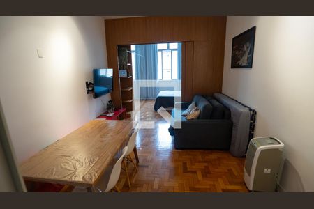 Sala de apartamento para alugar com 1 quarto, 50m² em Flamengo, Rio de Janeiro
