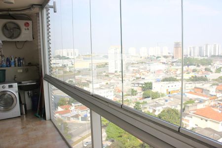 Studio à venda com 38m², 1 quarto e 1 vagaVaranda