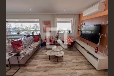 Sala de apartamento à venda com 3 quartos, 130m² em Vila Leopoldina, São Paulo