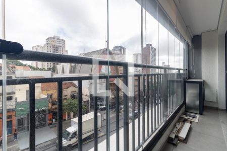 Varanda  de apartamento à venda com 1 quarto, 33m² em Ipiranga, São Paulo