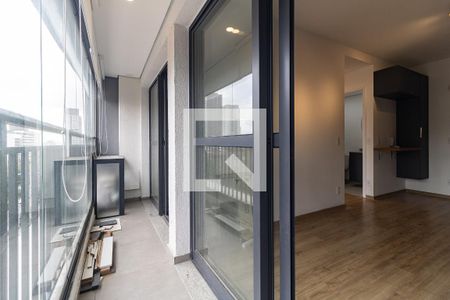 Varanda  de apartamento à venda com 1 quarto, 33m² em Ipiranga, São Paulo