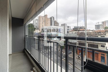 Varanda  de apartamento à venda com 1 quarto, 33m² em Ipiranga, São Paulo