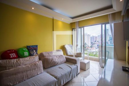 Sala de Estar de apartamento à venda com 2 quartos, 61m² em Chácara Inglesa, São Paulo
